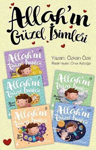 Allah’ın Güzel İsimleri 2 5 Kitap Takım - Uğurböceği Yayınları
