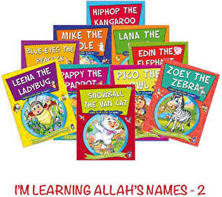 I`m Learning Allah`s Name 2 10 Box is of Book - Timaş Publishing