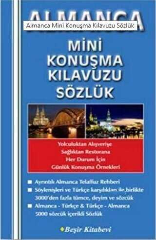 Almanca Mini Konuşma Kılavuzu - Beşir Kitabevi