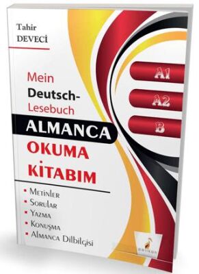 Almanca Okuma Kitabım A1 - A2 - B Seviyesi - 1