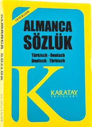 Almanca Sözlük - Karatay Yayınları