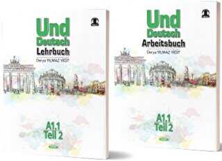 Almanca Und Deutsch Lehrbuch A1.1 Teil 2 and Und Deutsch Arbeıtsbuch A1.1 Teil 2 Kurmay ELT Yayınları