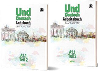 Kurmay Yayınları Almanca Und Deutsch Lehrbuch A1.1 Teil 2 and Und Deutsch Arbeıtsbuch A1.1 Teil 2 Kurmay ELT Yayınları - 1