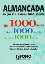 Almancada En Çok Kullanılan 3000 Sözcük - Fono Yayınları