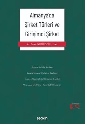 Almanya`da Şirket Türleri ve Girişimci Şirket - 1