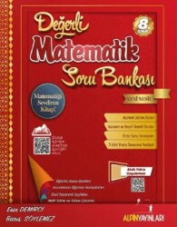 Alpin Yayınları 8. Sınıf Değerli Matematik Soru Bankası - Alpin Yayınları