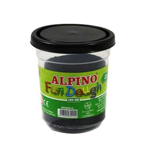 Alpino Oyun Hamuru - Siyah 130 Gr
