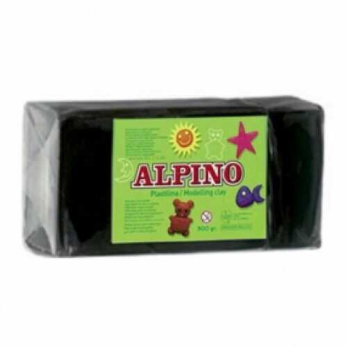 Alpino Dp-079 150Gr Tek Renk Oyun Hamuru Siyah