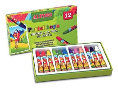 Alpino 8299 Oil Pastel Boya 12Li Karton Kutu - 1