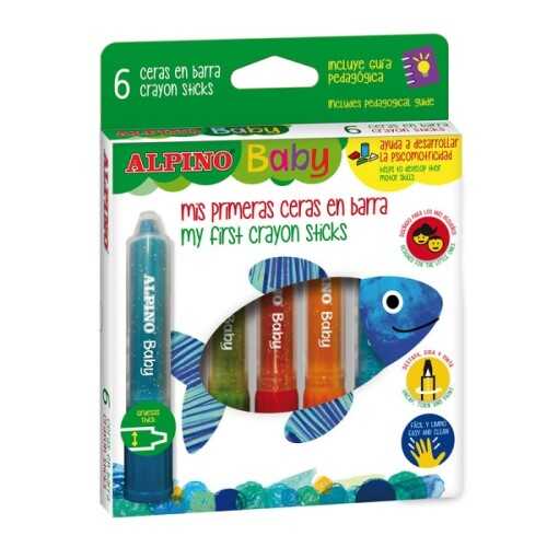 Alpino Px-002006 Baby Stick Jel Pastel 6Lı 6-48