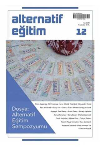 Alternatif Eğitim Dergisi Sayı: 12 Kış 2020 - Yeni İnsan Yayınevi