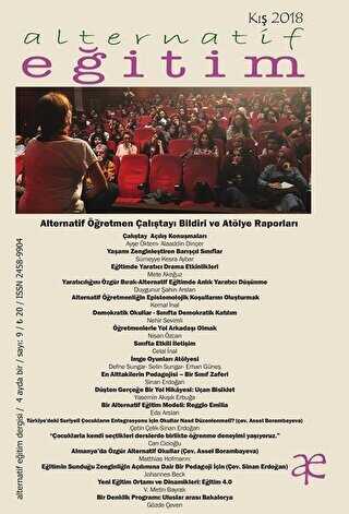 Alternatif Eğitim Dergisi Sayı: 9 Kış 2018 - Yeni İnsan Yayınevi