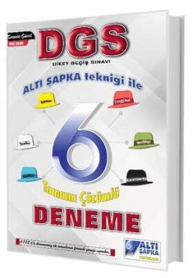 Altı Şapka Yayınları DGS Altı Şapka 6 Çözümlü Deneme - 1