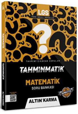 Altınkarma Tahminmatik LGS 8. Sınıf Matematik Soru Bankası - 1