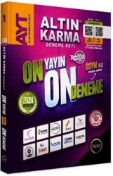 Altın Karma Yayınları AYT 10 Farklı Yayın 10 Farklı Deneme Seti - Altın Karma Yayınları