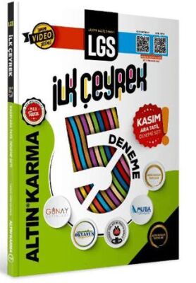 2025 LGS İlk Çeyrek 5 Farklı Yayın 5 Farklı Deneme Sınavı Video Çözümlü - 1