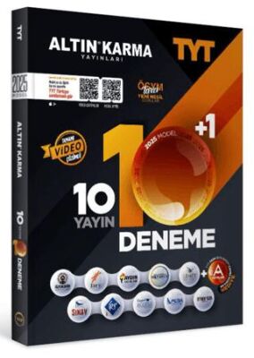 Altın Karma Yayınları 2025 TYT 10 Deneme Seti - 1