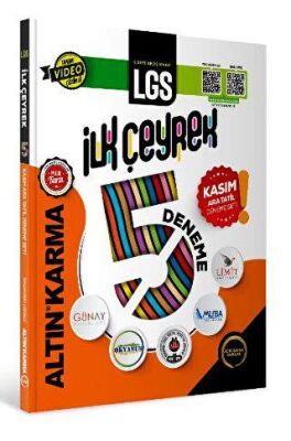 Altın Karma Yayınları - Bayilik LGS İlk Çeyrek 5 Deneme - 1