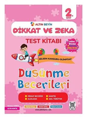 2. Sınıf Altın Beyin Dikkat Ve Zeka Kitabı - 1