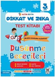 3. Sınıf Altın Beyin Dikkat ve Zeka Kitabı - Altın Nokta Basım Yayın