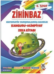 3. Sınıf Zihinbaz Matematik Yarışmalarına Hazırlık Kanguru - Olimpiyat Zeka Kitabı - Altın Nokta Basım Yayın