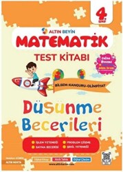 4. Sınıf Altın Beyin Matematik Test Kitabı - Altın Nokta Basım Yayın