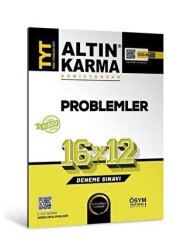 Altın Karma Yayınları Altınkarma TYT Problemler 16x12 Deneme Sınavı - Altın Karma Yayınları