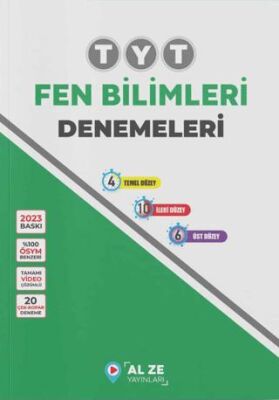 Alze Yayınları TYT Fen Bilimleri Denemeleri - 1