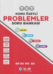 Alze Yayınları TYT Problemler Konu Özetli Soru Bankası - Alze Yayınları