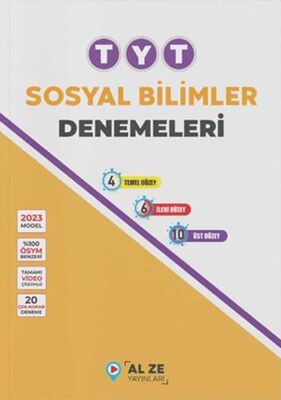 Alze Yayınları TYT Sosyal Bilimler Denemeleri - 1