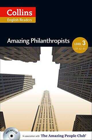 Amazing Philanthropists +CD A.People Readers 3 B1 - HarperCollins