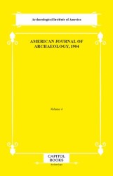 American Journal of Archaeology, 1904 - Capitol Books
