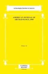 American Journal of Archaeology, 1905 - Capitol Books