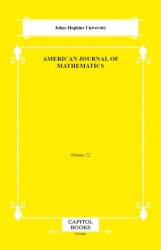 American Journal of Mathematics - Capitol Books