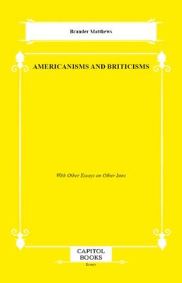 Americanisms and Briticisms - 1