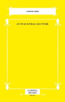 An Inaugural Lecture - 1