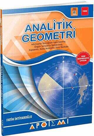 Apotemi Yayınları YKS TYT AYT Analitik Geometri Konu Anlatımlı Soru Bankası