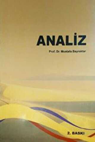 Analiz - Yazarın Kendi Yayını - Mustafa Bayraktar
