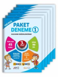 Analiz Yayınları 3. Sınıf Yeni Nesil Paket Deneme 6`lı - Analiz Yayınları