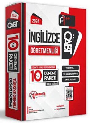 Anamorfik Yayınları 2024 ÖABT İngilizce Öğretmenliği Türkiye Geneli 10 Deneme Dijital Çözümlü