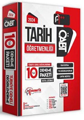 Anamorfik Yayınları 2024 ÖABT Tarih Öğretmenliği Türkiye Geneli 10 Deneme Dijital Çözümlü