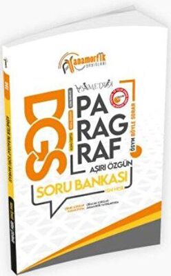 Anamorfik Yayınları 2024 DGS Türkçe Asimetrik Paragraf Konu Özetli Dijital Çözümlü Soru Bankası - 1
