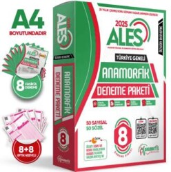 Anamorfik Yayınları 2025 ALES Anamorfik 8li Deneme Paketi Özgün Yeni Nesil Türkiye Geneli Kurumsal Çözümlü - Anamorfik Yayınları