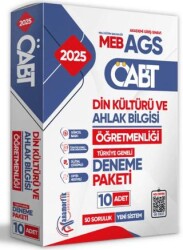 2025 ÖABT Din Kültürü ve Ahlak Bilgisi Anamorfik DKAB Öğretmenliği 10lu Çözümlü Paket Deneme TG - Anamorfik Yayınları