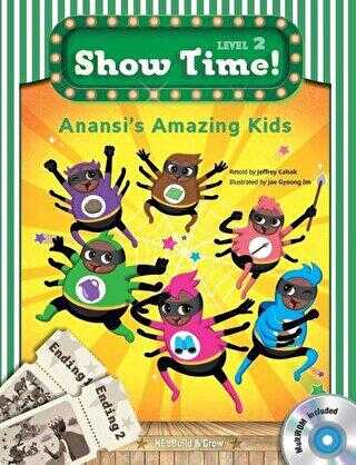 Anansi’s Amazing Kids - Show Time Level 2 CD`li