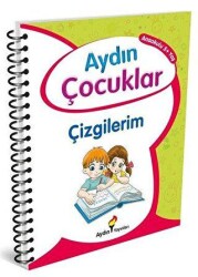 Anaokulu 5 Yaş Çocuklar İçin Çizgilerim - Aydın Yayınları