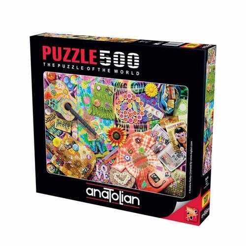 500 Parça Puzzle: 60`lar