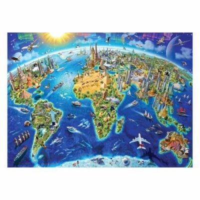 Anatolian Dünyanın Simgeleri 4000 Parça Puzzle - 2