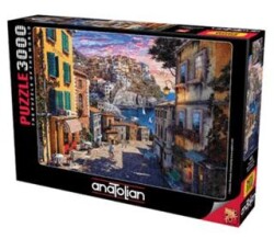 Anatolian İtalya esintisi 3000 Parça Puzzle - Anatolian