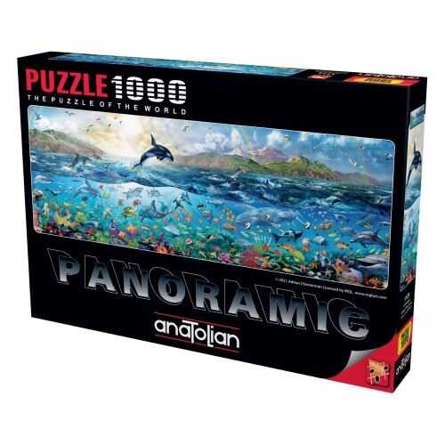 Anatolian Puzzle 1000 Parça Panoramik Gökkuşağı